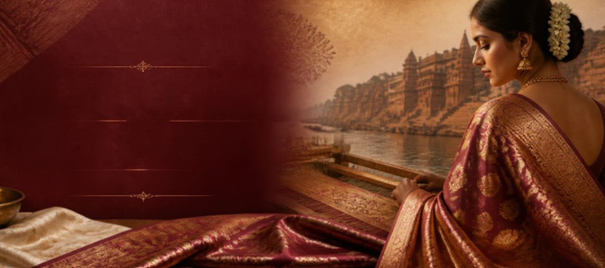 Banarasi Sarees: Varanasi’s Masterpiece of Silk, Zari, and Heritage