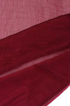 Designer Party Saree Organza Silk Maroon