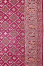 Banarasi Silk Saree Rani Pink