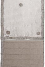 Designer Party Saree Crepe Net Dark Sage