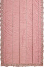 Designer Party Saree Vermilion Shimmer