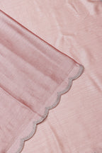 Designer Party Saree Organza Silk Peach