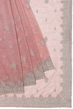 Designer Party Saree Organza Silk Shimmer
