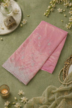 Designer Party Saree Organza Silk Shimmer