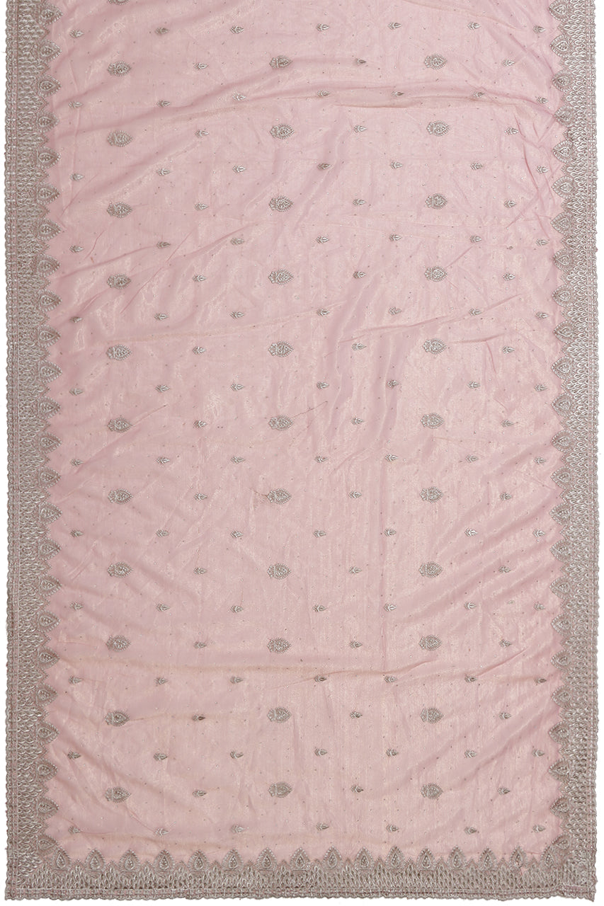 Designer Party Saree Organza Silk Shimmer
