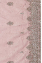 Designer Party Saree Organza Silk Shimmer