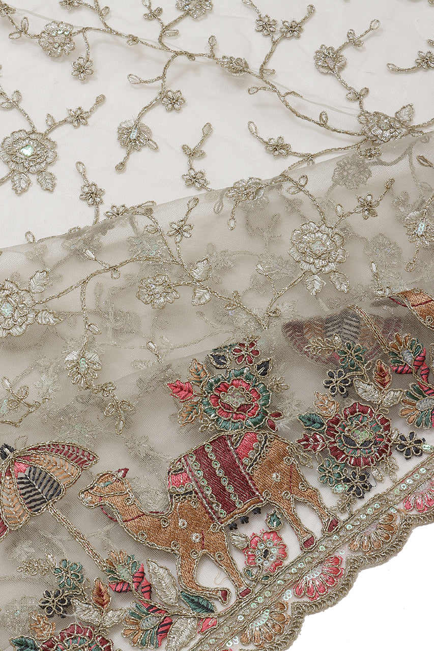 Designer Party Saree Net Heavy Work