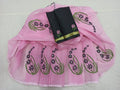 Kota Cotton Embroidery Pink Black