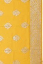 Beautiful Silk Saree Yellow