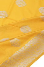 Beautiful Silk Saree Yellow