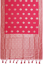 Beautiful Silk Saree Rani Pink Vibrant