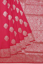 Beautiful Silk Saree Rani Pink Vibrant