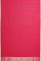 Beautiful Silk Saree Pink Silver