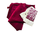 Designer Party Saree Organza Silk Maroon