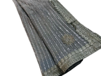 Designer Party Saree Crepe Net Dark Sage